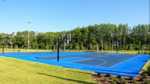 Ave Maria Basketball court near Emerson Park