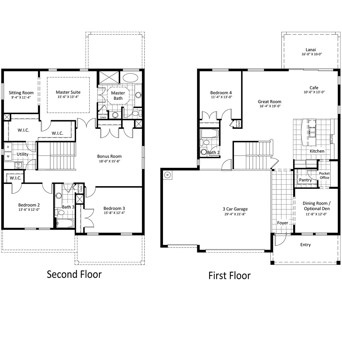  Ellington Floor Plan Barrington Cove In Naples Florida Homes For Sale