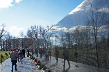 Riverside Park Gets a Visit from the Vietnam Wall