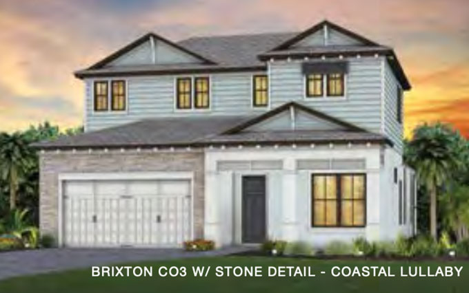 Caymas Naples Classic Series Brixton CO3 Home Design Coastal Lullaby Stone Detail