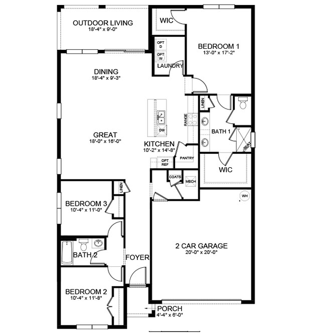 Floor-plans - Cove at West Port Homes for Sale in Port Charlotte FL