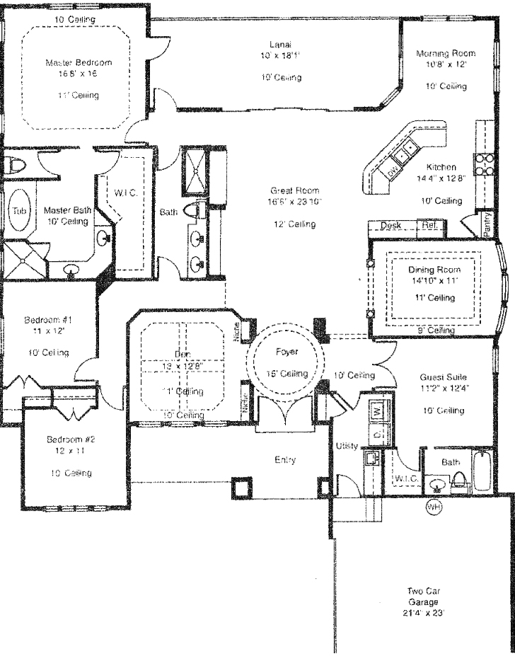 Crown Colony Fort Myers Homes, Villas & Condominium Floor-Plans