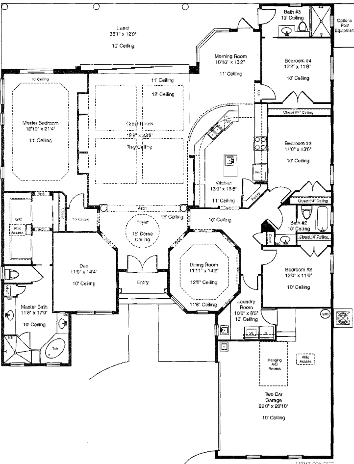 Crown Colony Fort Myers Homes, Villas & Condominium Floor-Plans
