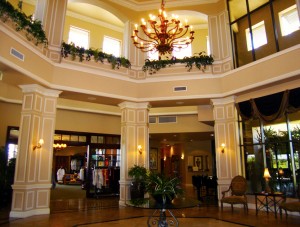 clubhouse interior at crown colony