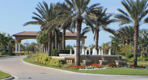 Bonita Lakes fountain