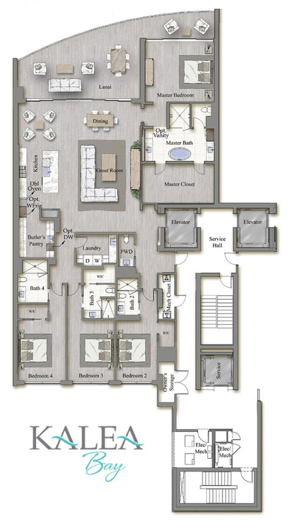 Kalea Bay Condominium Floor-Plans