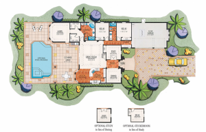 Lantana Olde Cypress Montana II Home Floor Plan