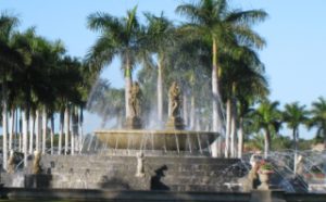 Miromar Lakes fountain