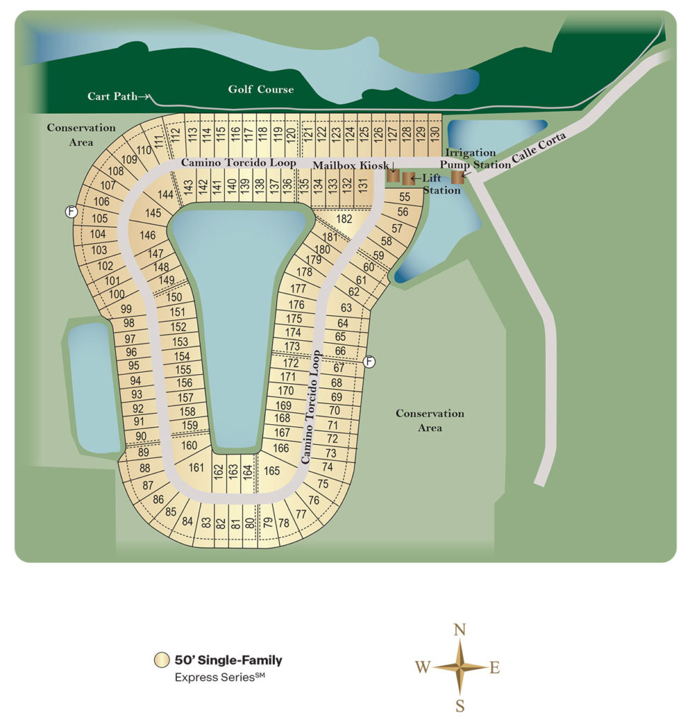50 Foot Single Family Home Lots Express Series Magnolia Landing Fort Myers FL