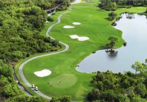 The Marsh Course is among the five different golf courses