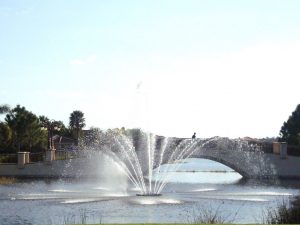Saturnia Lakes Fountain