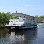 Pelican Sound residents enjoy a complimentary shuttle to locations like Lover’s Key State Park courtesy of a private pontoon river boat.