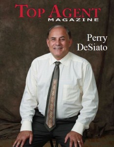 Cover photo of Perry DeSiato from Top Agent Magazine