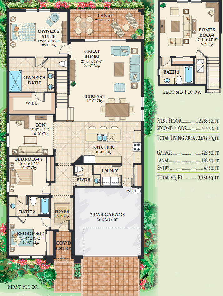 Heron II Home Designs Raffia Preserve Homes