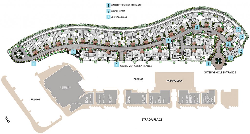 Mercato Naples Site Plan