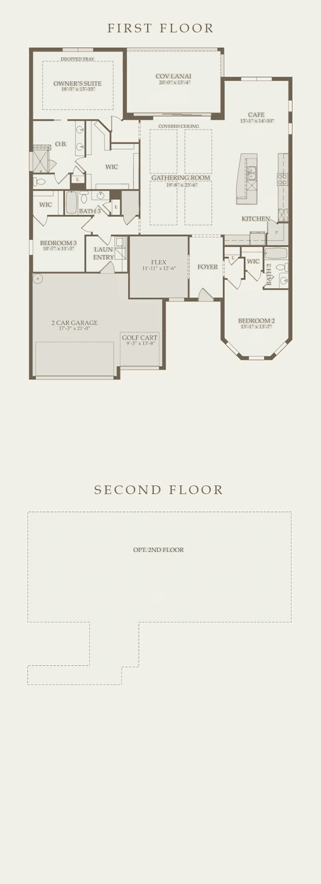 Pinnacle Floorplan The Place at Corkscrew Homes for