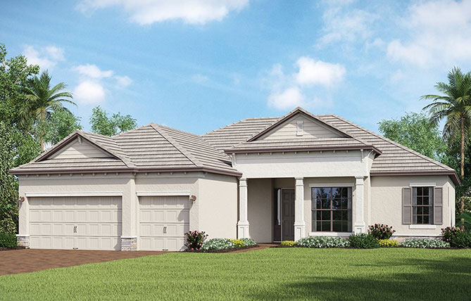 Oakmont II-Floor-Plans-Homes-for-Sale-Estero-Florida