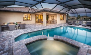 Tidewater Estero pool and spa package