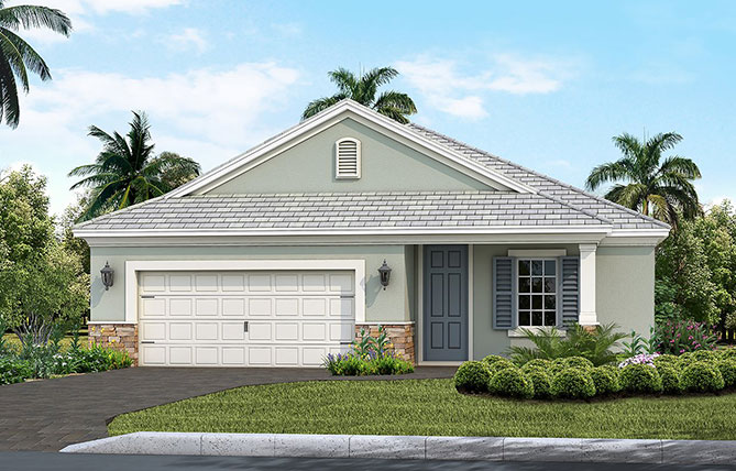 Verandah Applause Model Home Design Fort Myers Florida Luxury Living Community